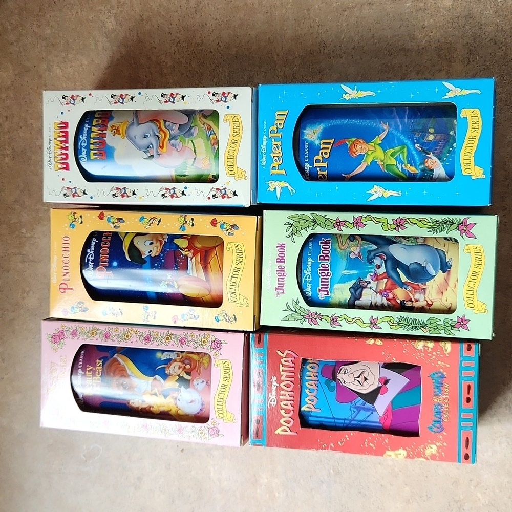 Vintage 1995 Burger King Disney Cups